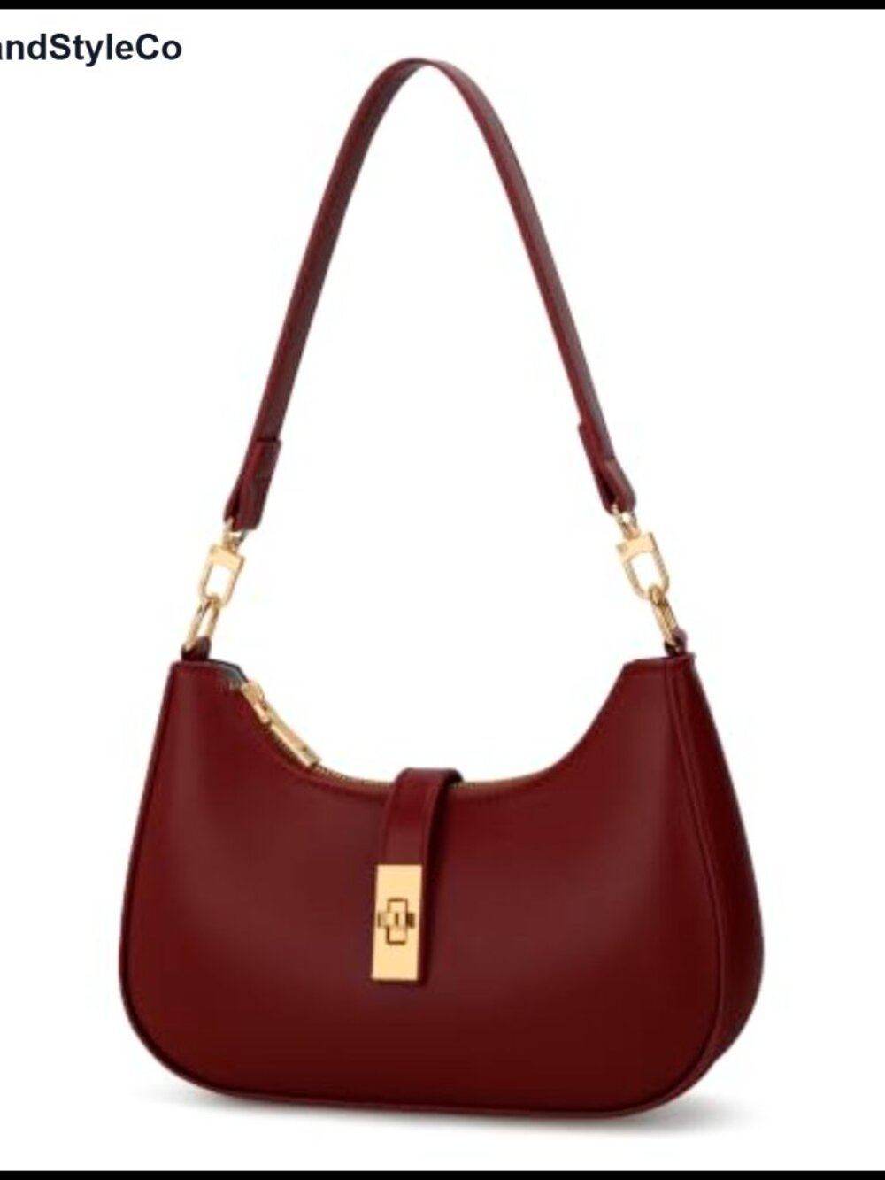 Shoulder Bag Women Cute Hobo Vegan Leather Handbag